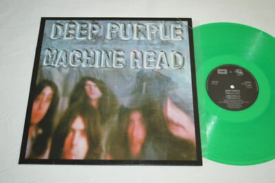 DEEP PURPLE Machine Head LP 1992 Czech Pressing Green Colored Vinyl Rare VG+/VG+ - Image 1 of 4