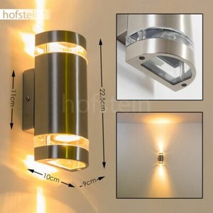 Aussenlampe Aussen Wand Leuchte Terrasse Edelstahl Wandlampe Balkon Up Down IP44 Aussenlampe Aussen Wand Leuchte Terrasse Edelstahl Wandlampe Balkon Up Down IP44