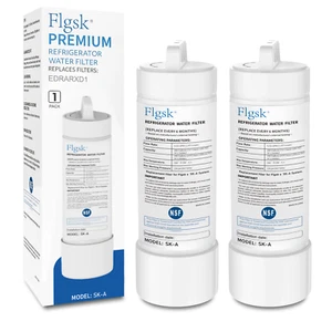 EDRARXD1 Filtro Acqua Ricambio per EDRARXD1B, Filtro A, W1156986 (Confezione da 2) - Foto 1 di 8