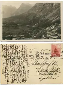 RPhC, Geiranger View, Norwegen, nach Deutschland geschickt,1938 - Bild 1 von 1