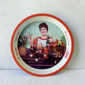Vintage Mexican Soda Tip Tray Refrescos Lulu – Vintage Mid Century Señorita 6.5” - Picture 1 of 8