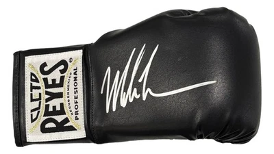 Mike Tyson Signed Right Hand Black Cleto Reyes Boxing Glove JSA QR Hologram - Image 1 of 2