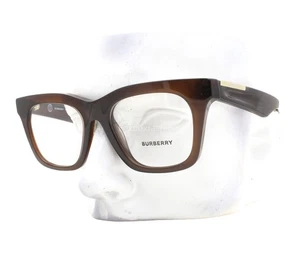 Burberry B 2407 4116 Brille Brillengestell Glasses Glossy Crystal Braun 51mm mit Etui - Bild 1 von 9