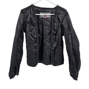 Joe Rocket Womens Motorcycle Jacket Liner Only Black Quilted Insulated Layer L - Picture 1 of 5