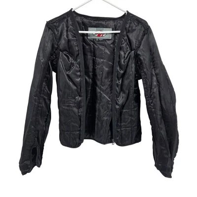 Joe Rocket Womens Motorcycle Jacket Liner Only Black Quilted Insulated Layer L - Image 1 of 4