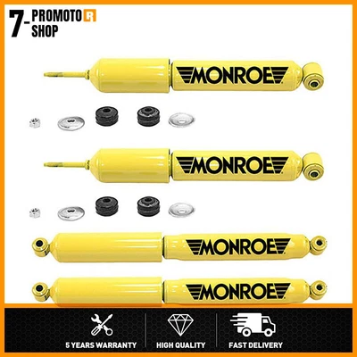 Amortecedores dianteiros traseiros Monroe OE compatíveis com Ford F-150 3.8L 1987-1989 1992-1994 - Imagem 1 de 3