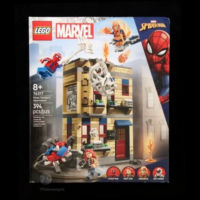 LEGO Marvel Spider-Man Peter Parker's Apartment 76317 New Sealed Dent & Crease - Image 1 of 4