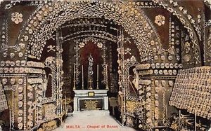 Malta - VALLETTA - Chapel of bones - Publ. unknown - Picture 1 of 2