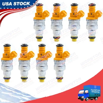 8Pcs Fuel injectors For 2003 Ford F-150 4.6L Replace #0280150569 - Image 1 of 4