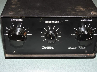 Dentron 160-10 AT Super Sintonizador Antena Sintonizador 1kW Manual No Probado Foto 1 de 3