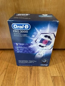 Oral-B Smart 3000 Electric Toothbrush with Bluetooth Connectivity - White NEW - Picture 1 of 6