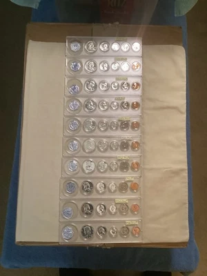 1955-1964 Proof Sets. Free Shipping - Image 1 of 4