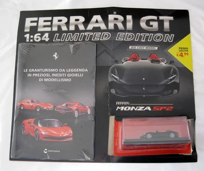 FERRARI GT 1:64 Limited Edition - numero 1 Ferrari MONZA SP2 - Nuovo! -Centauria - Immagine 1 di 3
