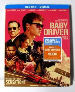 Baby Driver LIKE-NEW DISC (Blu-ray) w/slipcover NTSC Region A buy 2 get 2 FREE - Picture 1 of 4