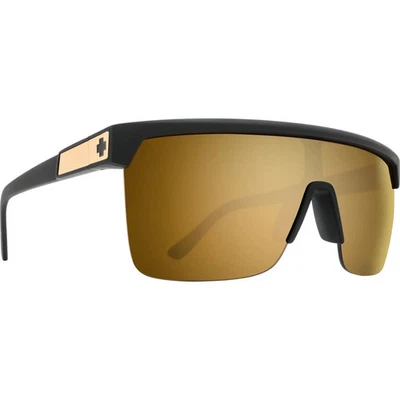 Spy Flynn 5050 25 Aniversario Mate Blk Gold-Hd Brnz W/ Oro Espejo 6700000000047 - Imagen 1 de 4