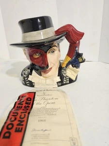 Royal Doulton Large PHANTOM OF THE OPERA Character Jug D7017 Ltd Ed issued 1995. - Picture 1 of 9