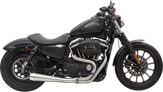Bassani SS Road Rage III Exhaust w/ 4" Megaphone Muffler Harley Sportster 04-22 — 第 1/1 张图片
