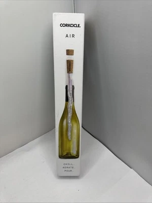 Enfriador de botellas de vino Corkcle Air NUEVO vajilla alcohol aireado champán reutilizable Foto 1 de 4