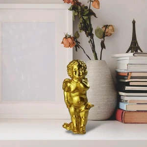 Little Angel Statue Cherub Figurine for Mantle Entryway Housewarming Gift - Picture 1 of 16