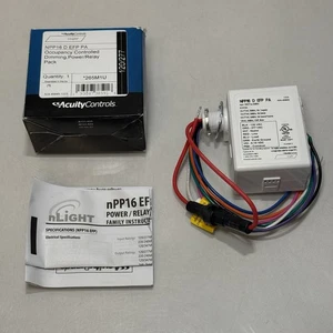 Acuity nLight NPP16 D EFP PA 265M1U Occupancy Controlled Dimming Power/Relay Pac - Picture 1 of 8