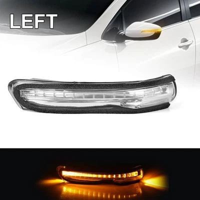 Specchio retrovisore sinistro indicatore direzione luce ambra 87614A7000 per Kia Ceed 12-18 - Immagine 1 di 4