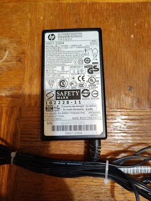 HP 0957-2304 Power Supply Adapter 100-240 V For HP Officejet Printers - Image 1 of 4