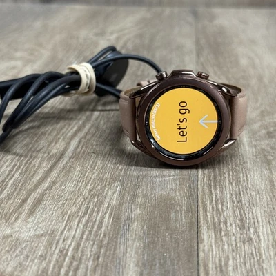 Samsung - Galaxy Watch3 Smartwatch 41mm Stainless LTE - SM-R855UZDAXAR - Image 1 of 4