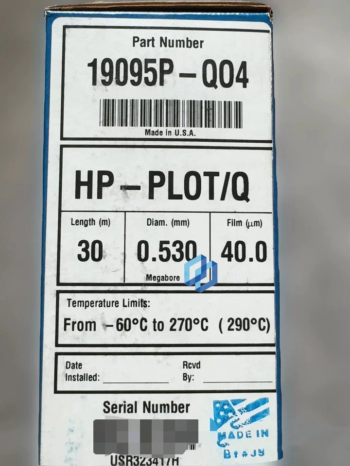 Agilent 19095P-Q04 Chromatography Column Brand NEW - Image 1 of 1