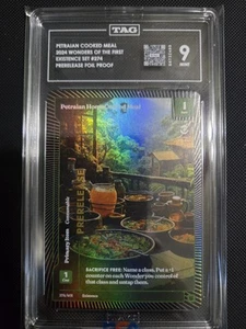 Wonders of the First Prerelease Foil Proof - Petraian Home Cooked Meal TAG 9 - Picture 1 of 1