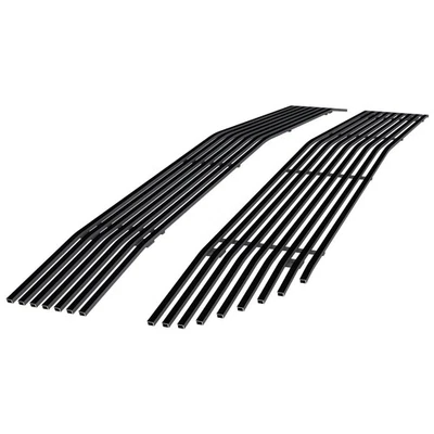 Se adapta a Chevy Silverado 1500/19 1500LD 2016-2018 parrilla principal de acero inoxidable negra Billet Foto 1 de 4