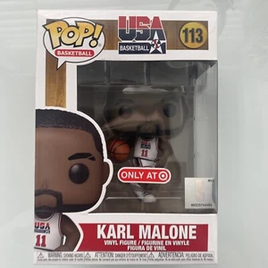 Funko POP! Karl Malone 113 Vinyl Figure USA Basketball Olympics Target Exclusive - Picture 1 of 8