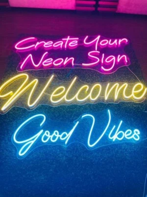 Letrero de neón personalizado - Luz LED personalizada para pantalla de logotipo de empresa Foto 1 de 4