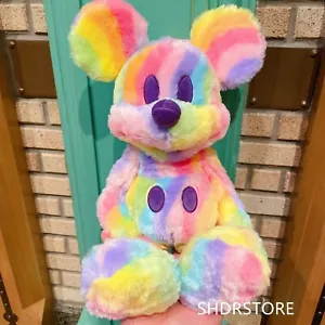 Auténtico Disney Mickey Mouse Arco Iris Peluche Suave Shanghai Disneyland exclusivo - Imagen 1 de 2