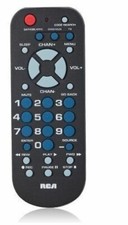 RCA Universal Remote Control for TV, VCR, DVD & Cable in Black