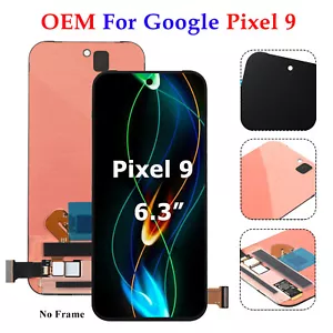 6.3” Replacement OLED For Google Pixel 9 OEM LCD Display Touch Screen Digitizer - Picture 1 of 8
