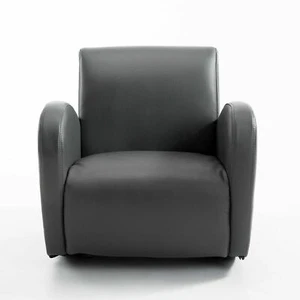 20" Kids Sofa Rocking Chair with Side Pocket PU Leather Toddler Armchair Indoor - Picture 1 of 12