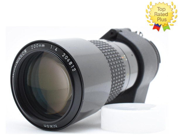 Nikon Nikkor Ai-s 200mm f/4　レンズ Nikon 200mm f/4 Micro-NIKKOR AI-s