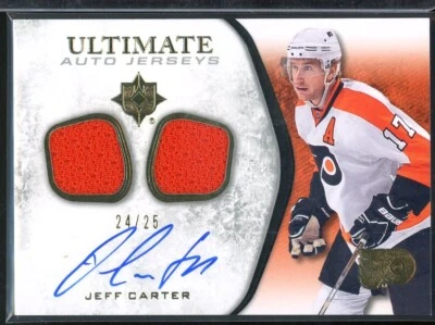 2010-11 Ultimate Collection Jerseys Autographs #UAJJC Jeff Carter 24/25 - Image 1 of 2