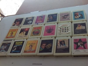8 TRACK TAPES LOT OF18 ELVIS PRESLEY RCA, PICKWICK ....#3 - Picture 1 of 5