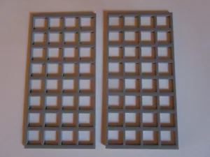 G Scale Industrial Windows - Pack of 2 Featuring 3" x 6" WINDOWS 1/24 1:24 - Picture 1 of 3