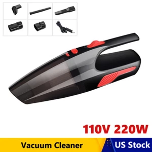 120W Cordless Hand Held Vacuum Cleaner Mini Portable Car Auto Home Wireless - Picture 1 of 7