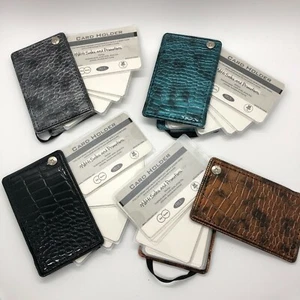 TRUE Gear All Cards, IDs Or Receipts Holder-10 Sleeves- NEW! *Choose Color* - Picture 1 of 11