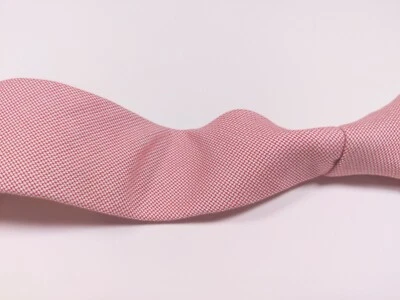 PINGÜINO - Corbata de cuello 100 % algodón rosa Oxford/Monks tela para hombre 2,5" W x 58" L Foto 1 de 4