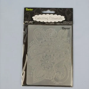 Carpeta Darice Embossing Essentials 1218-28 papel henna hobby artesanal libro de recortes - Imagen 1 de 8