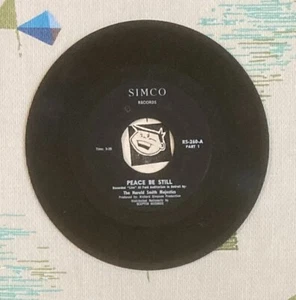 The Harold Smith Majestics 45 Peace be Still Parts 1 & 2 Gospel EX - Bild 1 von 2