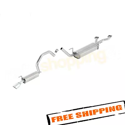 Borla 14814 Touring Catback Exhaust for 1998-2007 Toyota Land Cruiser 4.7L V8 Foto 1 de 2