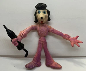 💥 Vintage Bendable Rubber Toys Figure RARE FIGURE FREE SHIPPING  - Picture 1 of 5