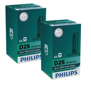 PHILIPS COPPIA LAMPADE XENON X-TREME AUTO D2S 85V 35W P32d-2 COD. 85122XV2C1 - Imagen 1 de 2