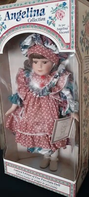 Muñeca - Porcelana, Colección Angelina, Edición Limitada, Nueva en caja Foto 1 de 2