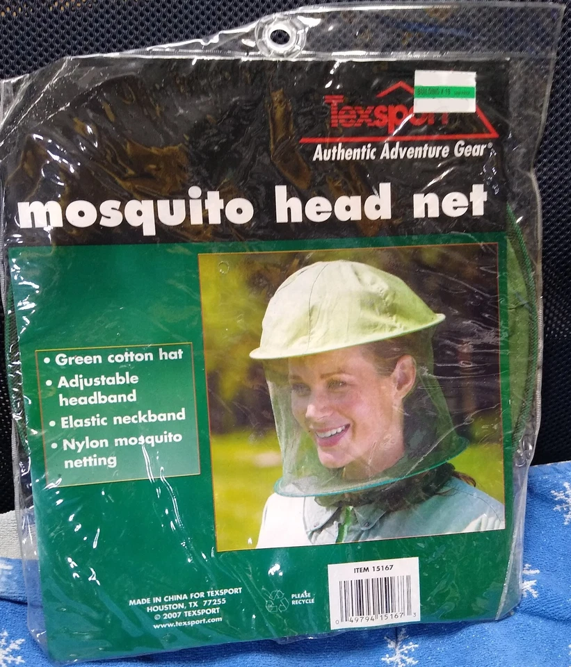 Mosquitero Texsport Nylon Red Cara Cuello Ajustable Elástico Insecto Foto 1 de 1